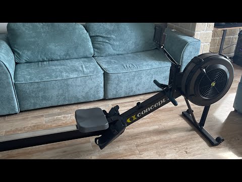 Видео: Гребной тренажер Concept 2
