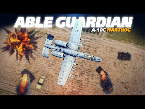 Видео: A-10C Warthog обеспечивает наземное обслуживание войск в контакте + эвакуацию | Цифровой боевой с...