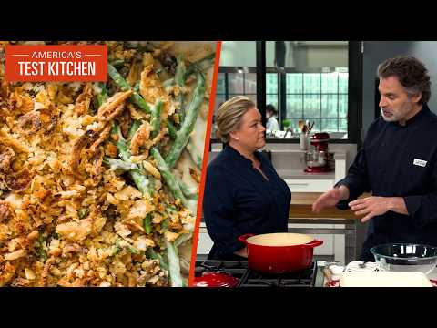 Видео: Как приготовить запеканку из зелёной фасоли с нуля | Американская тестовая кухня