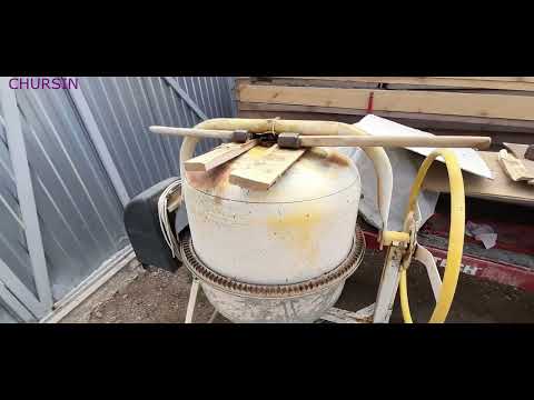 Видео: Ремонт бетономешалки. Замена подшипников на груше.