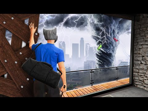 Видео: ЗАЩИТИТЬ ДОМ ФРАНКЛИНА ОТ ГИГАНТСКОГО ТОРНАДО В ГТА 5!
