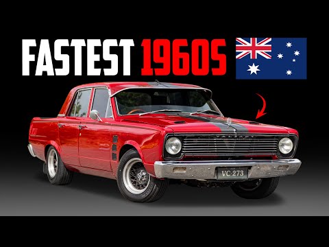 Видео: 8 самых быстрых австралийских маслкаров 1960-х годов!