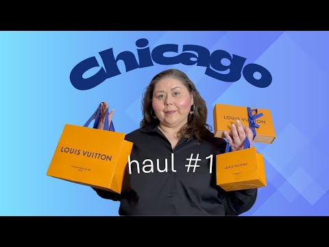 Видео: Чикагский улов №1: краткий обзор, распаковка и поглощение моих слов #louisvuitton