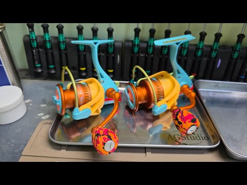 Видео: Самая красивая рыболовная катушка Ryobi Zauber LT 3000 MC обзор/разбор