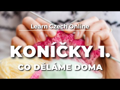 Видео: Чешская лексика: Хобби - что мы делаем дома (A2+)