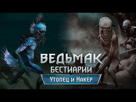 Видео: The Witchеr 3. Бестиарий: Утопец и накер