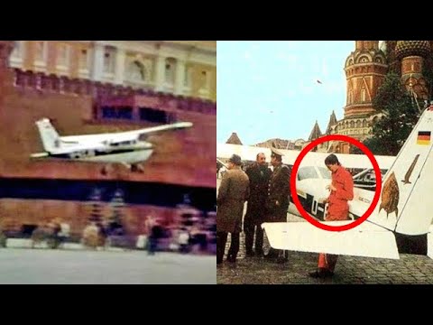 Видео: Что стало с немецким летчиком, который нарушил границы СССР и посадил самолет на Красной площади?