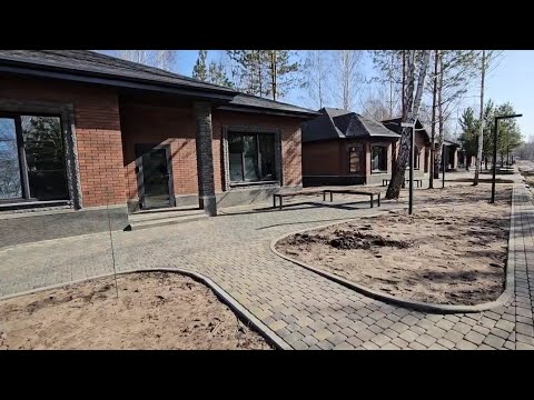 Видео: Чертовицкий лес, коттеджи в уединенном местечке близ Воронежа, в окружении смешанного леса.