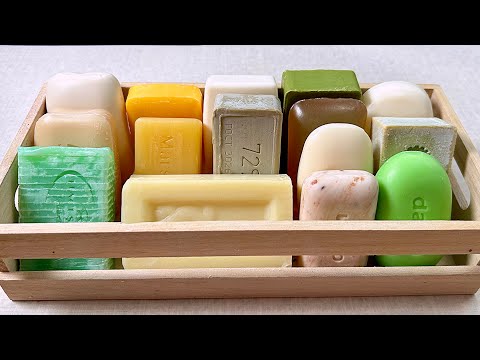 Видео: ASMR soap cutting 💛 Резка мыла АСМР