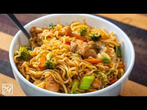 Видео: Идеальный куриный рамен — обязательно попробуйте!