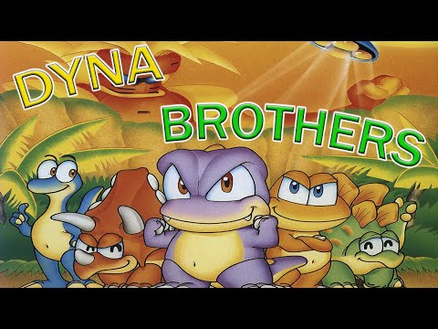 Видео: (SEGA)🐱‍🐉Dyna Brothers🐱‍🐉(Стрим)#1 - Динозавры против инопланетян!