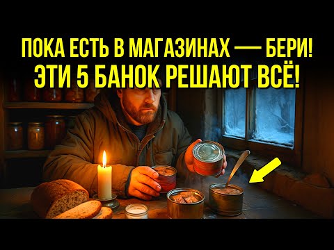 Видео: ЗИМА БЕЗ ЕДЫ — вот какие запасы действительно работают!