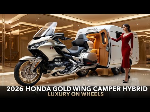 Видео: 2026 Honda Gold Wing Camper Hybrid – Роскошный дом на колёсах будущего!