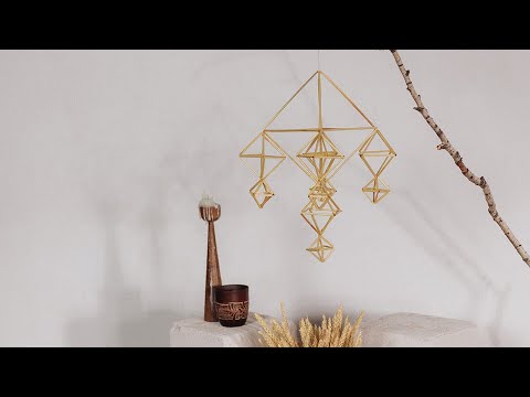 Видео: Солом'яний павук "Відродження" (спосіб плетіння 2), Відео-Інструкція - PAVUK