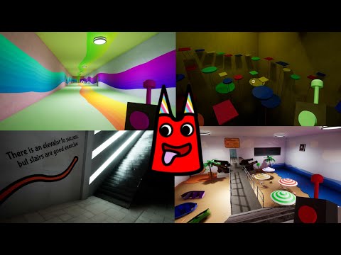 Видео: Garden of banban 2 (android) прохождение без комментариев.