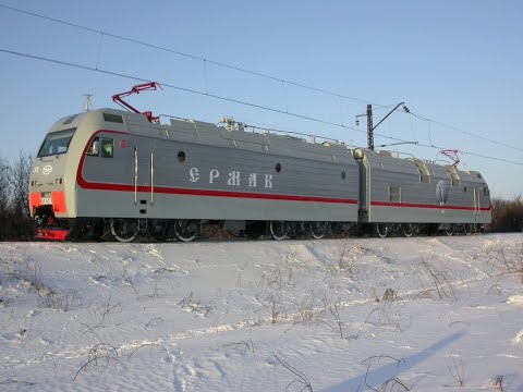 Видео: Цепи питания электровоза 2эс5к ермак