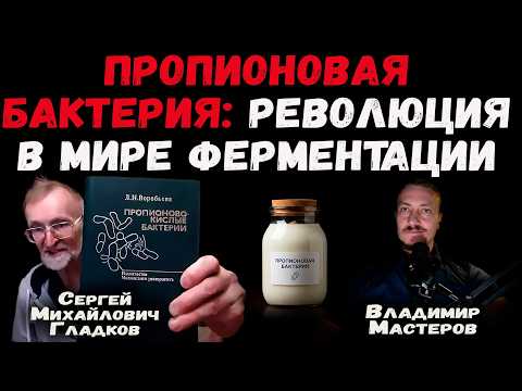 Видео: Пропионовая бактерия — ключ к здоровью кишечника. Она производит незаменимый белок и витамин B12