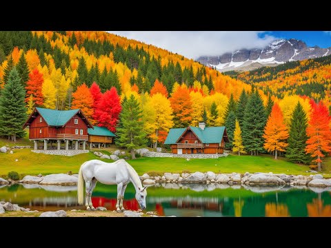 Видео: Красивая расслабляющая музыка 🍁 Нежные осенние мелодии для очищения разума