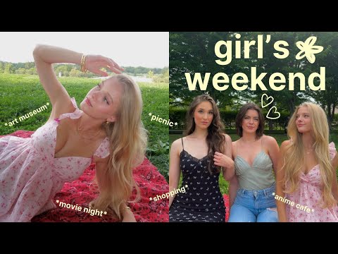 Видео: очень нужное время для девушек ⋆ ˚｡⋆୨୧˚ (пикник, аниме-кафе, походы по торговым центрам, художест...