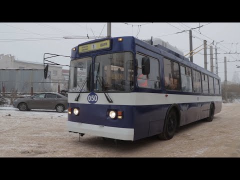 Видео: В Смоленске на линию вышел новый троллейбус
