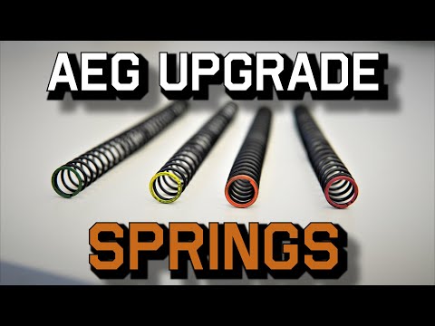 Видео: Пружины для апгрейда AEG | Fox Airsoft