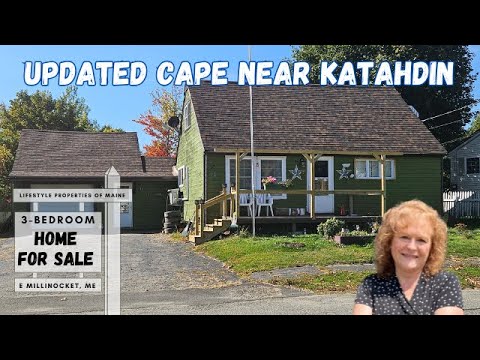 Видео: 4-комнатная квартира в Кейпе в Ист-Миллинокете | Недвижимость в штате Мэн