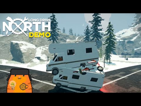 Видео: Long Drive North RV DEMO ■ МЫ ПЫТАЛИСЬ ПРОИГРАТЬ