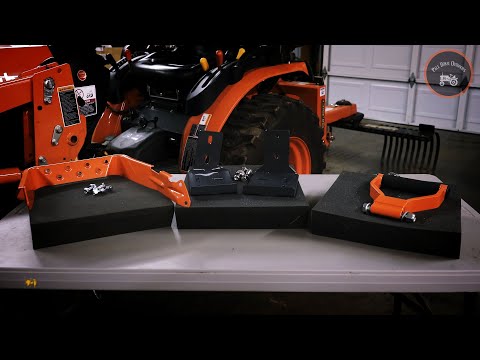 Видео: МОДЫ трактора Kubota | Подножка, ручка и ящик для инструментов | Компактный трактор Kubota