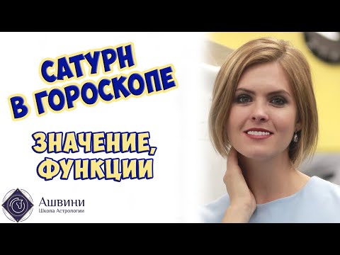 Видео: Планета Сатурн в гороскопе - Значение Сатурна в натальной карте