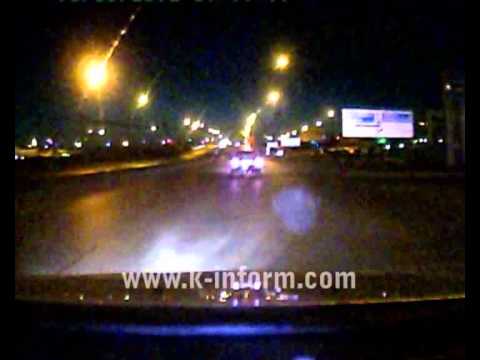 Видео: погоня за Приусом и таран ДПС