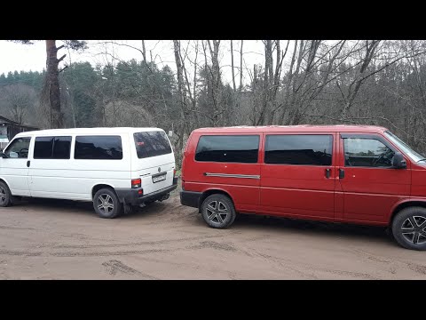 Видео: VW T4 КТО КОГО? РАЗГОН ДО 100. КТО БЫСТРЕЙ?