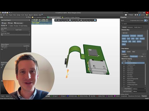 Видео: Как спроектировать гибко-жёсткую печатную плату в Altium Designer