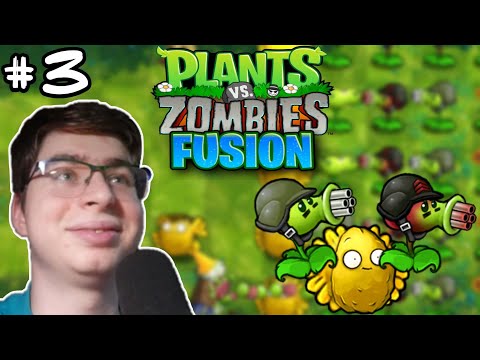 Видео: #3 Горохометы и Вишнеметы спасают лужайку! | Прохождение Plants vs Zombies Fusion Edition
