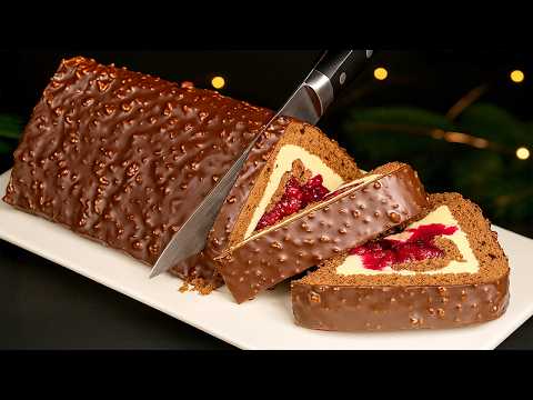 Видео: Я бы ел его три раза в день!  Самый вкусный праздничный десерт, который тает во рту!