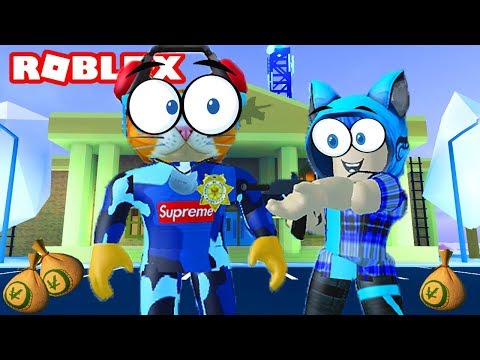 Видео: ДВА КОТА ЧИТЕРА В РОБЛОКС ПОБЕГ ИЗ ТЮРЬМЫ! ROBLOX Jailbreak Котик Игроман и Котёнок Лайк