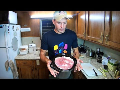 Видео: Крокпот Вкусная Еда ч2 Приготовление Свинины 2019