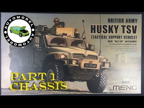 Видео: Husky TSV Meng Part 1 Chassis (Сборка часть 1 Шасси)