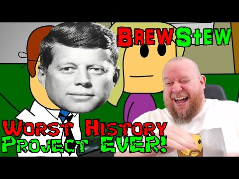 Видео: Реакция на самый худший исторический проект Brewstew — столько всего интересного в этом видео! Пр...
