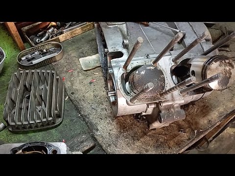 Видео: Поршни India после 2000 км. И всякое разное,.