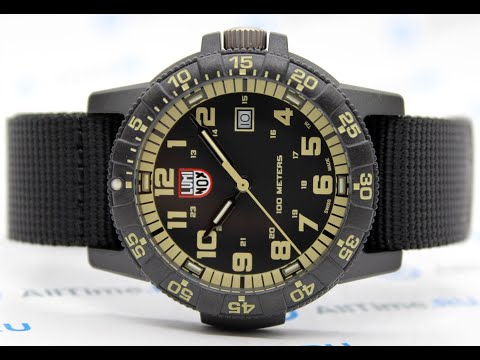 Видео: Luminox Sea Turtle 0333 обзор тритиевых часов