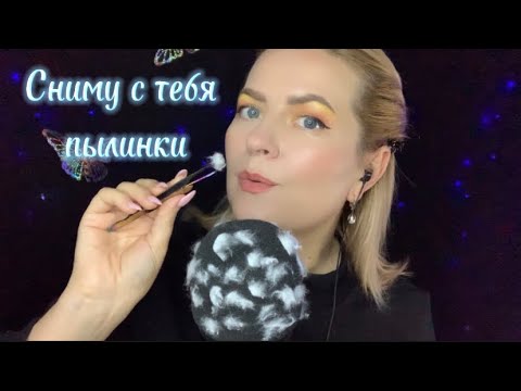 Видео: АСМР СНИМУ С ТЕБЯ ПЫЛИНКИ /ASMR PLUCK THE CLEAN