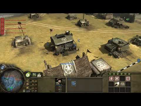 Видео: Company of Heroes - экспериментальная карта