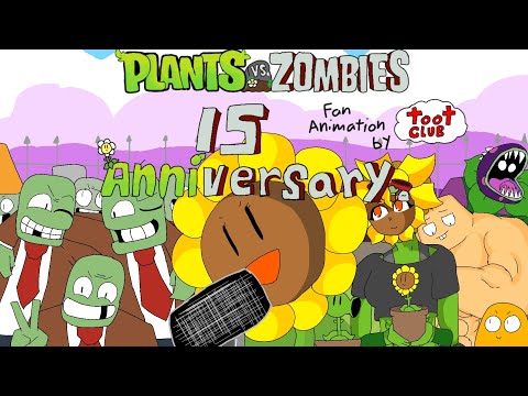 Видео: Песня подсолнечника из Plants vs. zombies (реанимированная в Flipaclip)