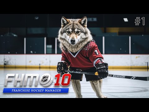 Видео: Franchise Hockey Manager 10 / Бруклинские Волки #1