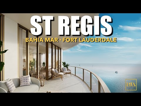 Видео: ST REGIS BAHIA MAR FORT LAUDERDALE | Пентхаус на берегу океана | Peter J Ancona