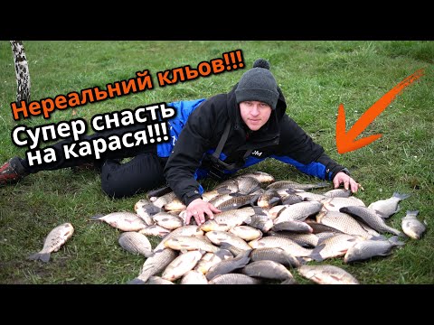 Видео: Супер снасть на карася!!! Нереальний кльов!!! с.Ласківці