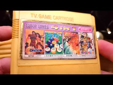 Видео: TV GAME CARTRIDGE - МногоИгровки