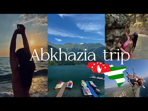 Видео: Абхазия влог/ день рождения// водопады, озера, горы…