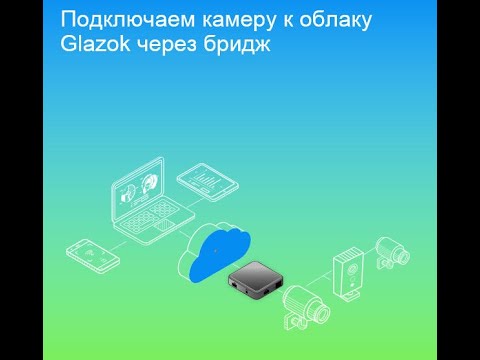 Видео: Как подключить камеру к облаку Glazok через бридж