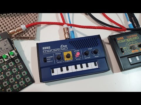 Видео: Korg Monotron Duo распаковка и обзор